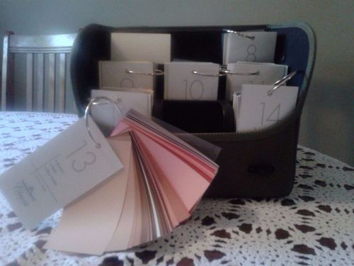 Benjamin Moore Professional Classic Colors Fan Deck Swatches Case