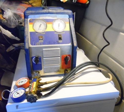 YELLOW JACKET R60 RECOVERY  SYSTEM RECOVER X + Gauges,Hoses,Parts,Repair