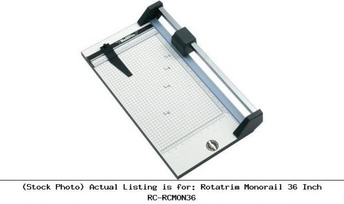 Rotatrim Monorail 36 Inch RC-RCMON36 Cutting Machine: RC RCMON36