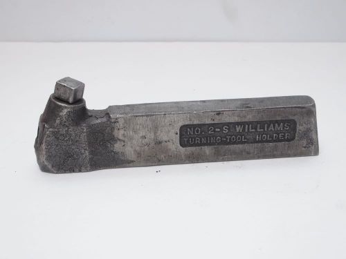 J H Williams No. 2-S Lathe Toolholder Used South Bend Logan Leblond