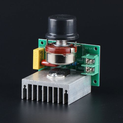3800W silicon controlled power electronic regulator, dimming, speed, temperature