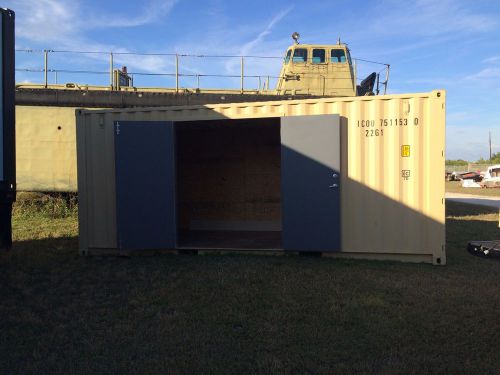 Modified 20&#039; shipping container for sale