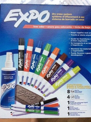 New EXPO Dry Erase System 15 piece kit