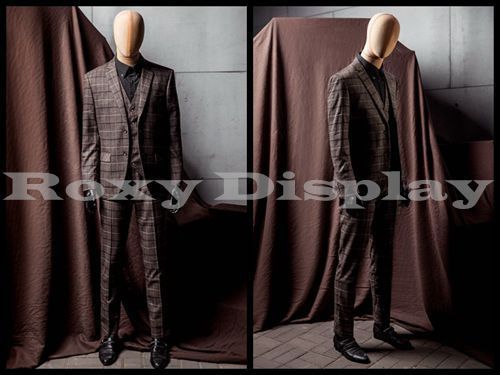 Fiberglass male mannequin manikin dress form clothing egg head display #ae05at for sale
