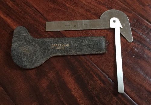 General hardware no. 16 protractor center finder gauge gage machinist lathe tool for sale