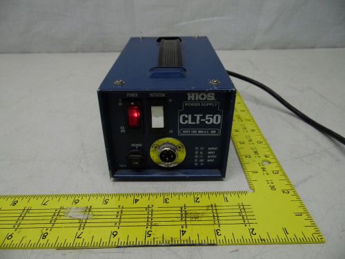 HIOS CLT-50 Electric Driver Power Supply