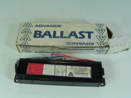 Advance V-140-TP Mark III Flourescent Ballast 1-F40 T10 T12 277v 60hz Rapid Star