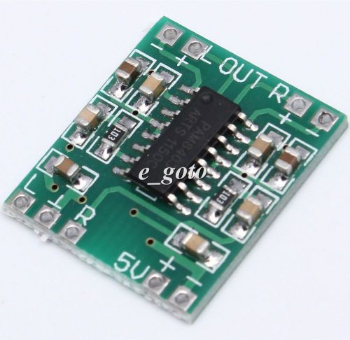 Mini 2.5-5V 2X3W Audio Class D Amplifier Board for Arduino Raspberry pi Mega UNO