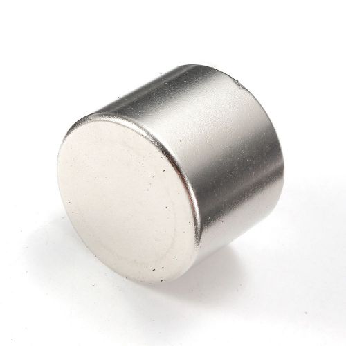 Silver Strong Disc Round Cylinder 25 mm x 20 mm Rare Earth Neodymium N50 Magnet