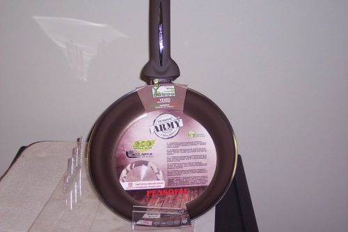 New 9.5&#034; Pensofal non stick fry pan Army camouflage