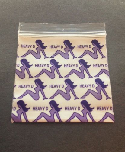 100 Purple/White, Nude Girls 2 x 2 (Small Plastic Baggies) 2020 Tiny Ziplock Bag