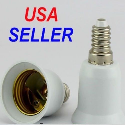 E14 to E27 LED Halogen Light Bulb Lamp extend Base socket Adapter Converter