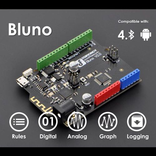 Bid!Bluno - Arduino Uno combined with Bluetooth 4.0 BLE + Android IO Control!