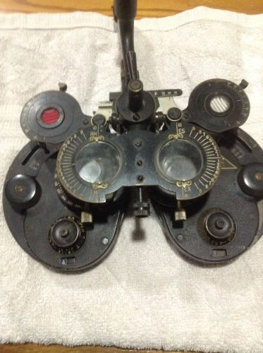Antique Optical Phoropter Genothalmic Refractor