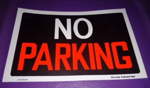 Lot of 7   New   NO PARKING     Signs Sign