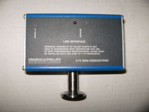 Granville-Phillips 275 Mini-Convectron Lon Interface KF16 Vacuum Gauge 275-605
