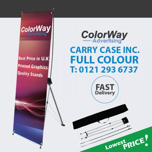 Cheapest Printed X Banner 80X180cm -  Pop Up/Roll Up/Pull up Exhibition Displa