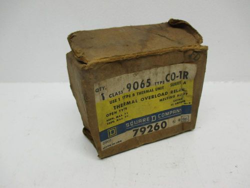 Square D 9065-C0-1R Thermal Overload Relay 25A