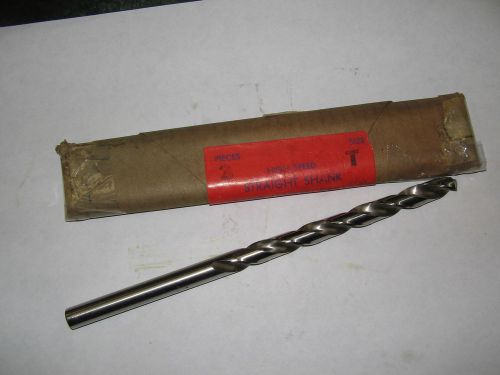 Letter T, HSS, Taper Length Drills (QTY 3) NOS