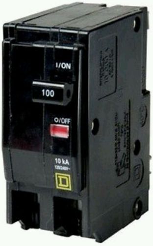 NEW Square D QO2100 100A 2-Pole 120/240V Circuit Breaker
