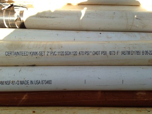 PVC Pipe - 2 Inch Schedule #120 - 280 Feet - GREAT CONDITION