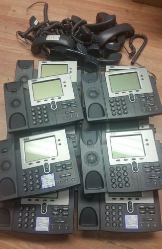 LOT OF 10 Cisco IP Phone 7940 CP-7940G SEE NOTES