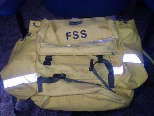 FSS YELLOW FIRE FIGHTING PERSONAL GEAR BUG OUT BAG