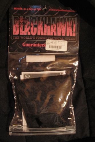 New Blackhawk Tactical Black Nylon Duty Double Cuff Case 50HC01BK Pouch Molle