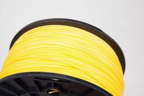 Yellow 175mm ABS 3D Printer Filament - 1kg Spool (2.2 lbs)