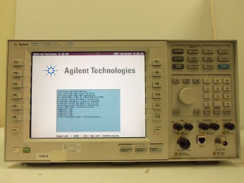 Agilent Keysight 8960 Series 10 E5515C Wireless Communication OPT 002 003 R50