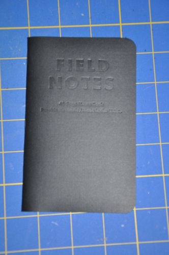 Field Notes Raven Wing - single notebook - NEW - My last one...