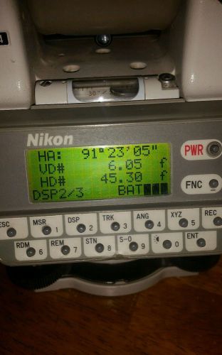 Nikon DTM 300 Total station With Hard Case