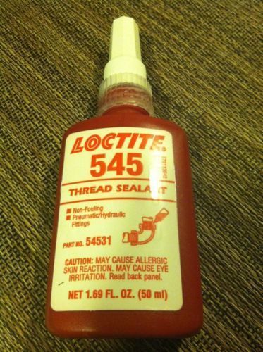 Loctite 545 Thread Sealant 54531 1.69 fl. Oz Expired In 2011