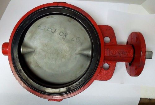 BRAY BUTTERFLY VALVE 10&#034; WAFER IRRIGATION PLUMBING PROCESS STAINLESS DISC &lt;339S1