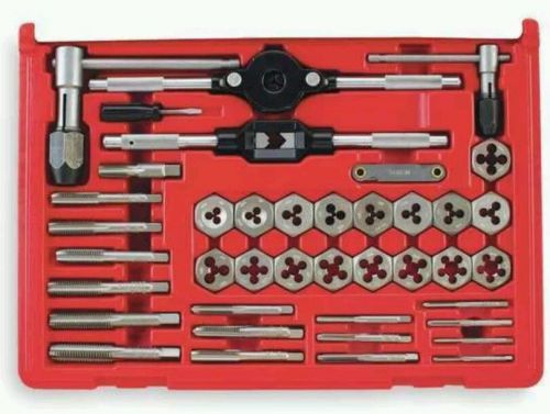 VERMONT AMERICAN 21749 Tap and Die Set, 40 pc, Carbon Steel