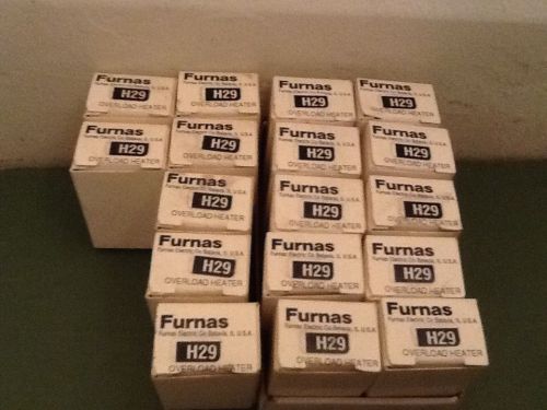 FURNAS H29 HEATER ELEMENT NEW FREE PRIORITY SHIPPING.