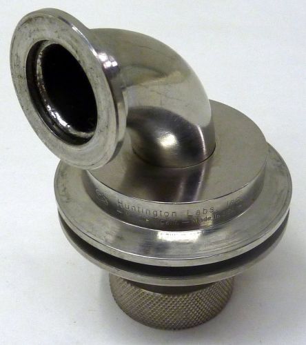 HUNINGTON ELBOW FITTING TO THREADED LARGE FLANGE W/CLAMP