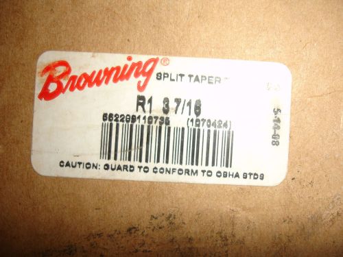 Browning R1 Split Taper Bushing  3-7/16&#034;  3.4375 inch Bore 662289110735  1070424