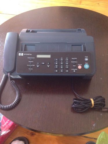 HP2140 Fax Series Plain Paper Fax Machine, Copier and Phone with 3 Ink