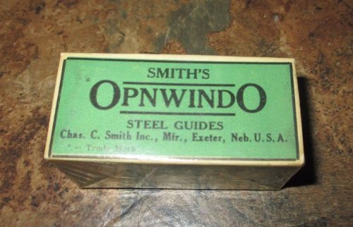 Vintage Smiths OPNWINDO Steel Guides Sealed Box 1&#034; 0-W Office Supplies Filing 25