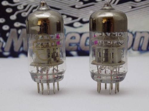2x 6N2P High Gain Hi-Fi Audio Amplifiers Triode = ECC83 12AX7 B339 Vintage 1958!