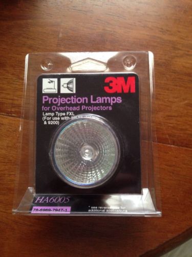 3M Projection Lamps HA6005 for Overhead Projectors Type FXL 955/9200 Series