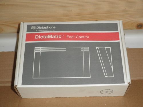 NEW DictaMatic Dictaphone Dictation Foot Control Pedal 177585