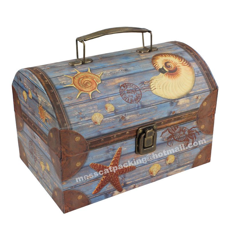 elegant suitcase shape cosmetic fancy gift box