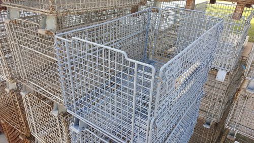 Steel Collapsible Wire Mesh Basket/Bin