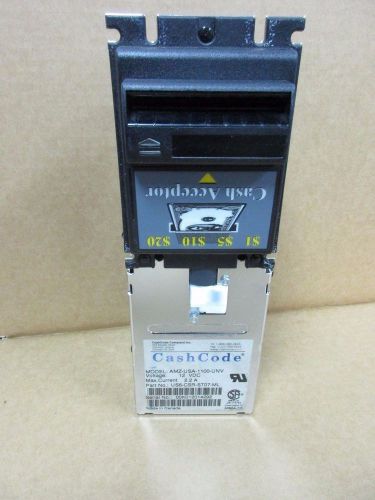 CashCode Bill Validator / Acceptor with Stacker AMZ-USA-1100-UNV &amp; Vault 400