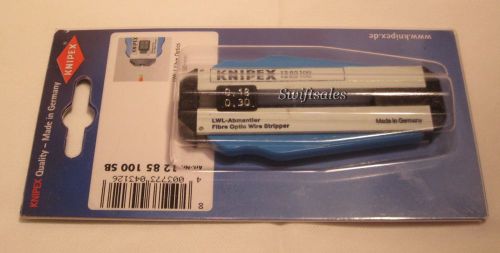 Knipex 12 85 100 SB - Fiber Optic Stripping Tool