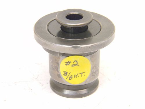 USED BILZ #2 TAP ADAPTER COLLET POSI-DRIVE TAP SIZE 3/8&#034; H.T.