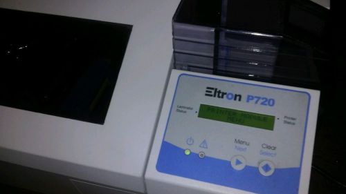 Eltron/zebra p720 dual-sided id card printer w/ laminate for sale