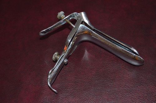 Vintage  Medical Sharp &amp; Smith  Vaginal Speculum STAINLESS Made in USA